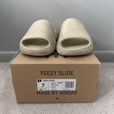 Original Yeezy Slide Bone Size 7 Worn