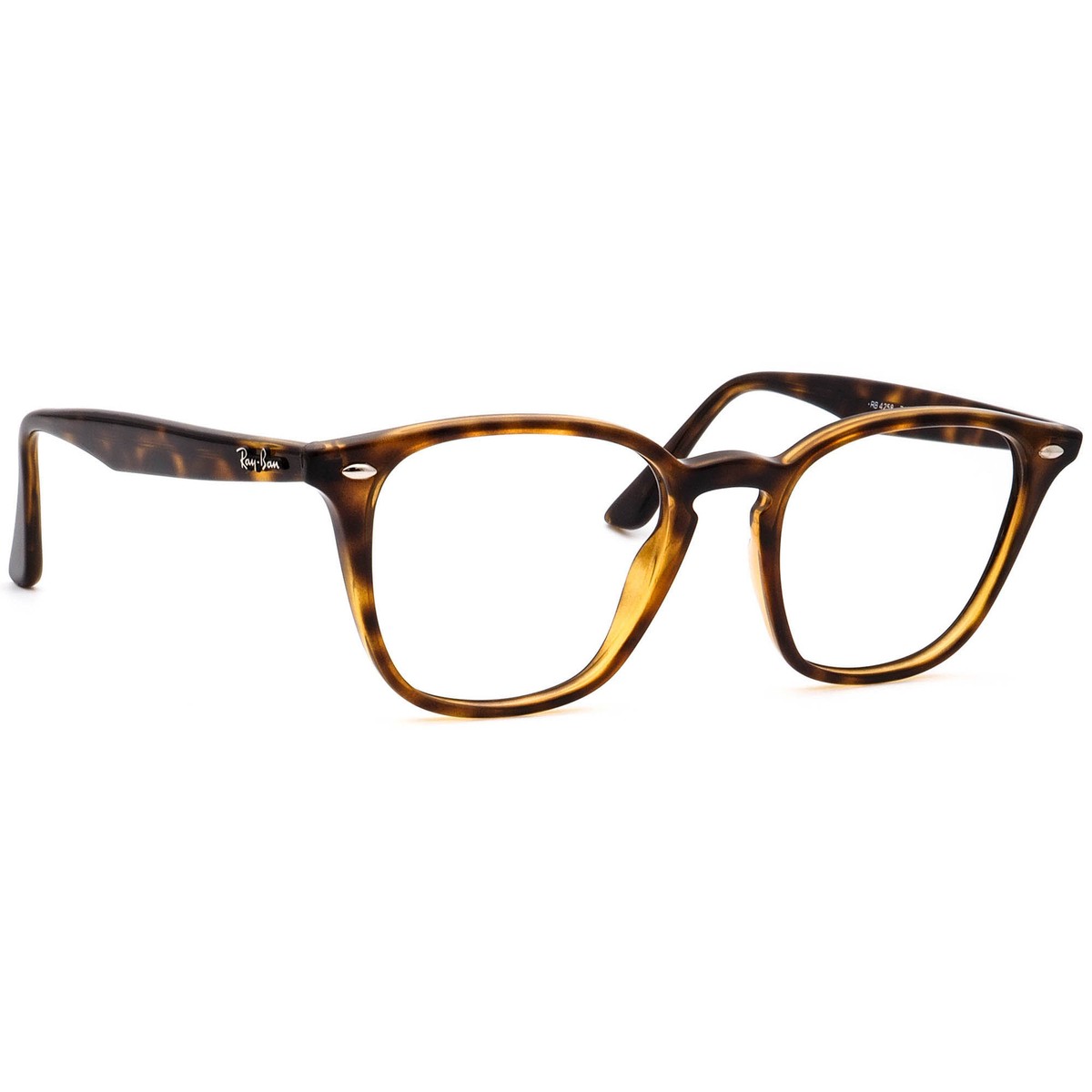 Ray-Ban -  RB4258 Brown Tortoise Shell Sunglasses Made In Italy Women’s RB4258 Sunglasses in Beige and Brown Gradient - RB4258F  main image 4