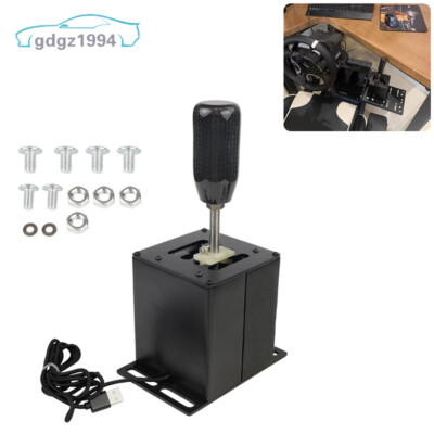 USB Sequential Shifter Gearshift Game Spielzubehör PC Wheel für G27 G29 G923 eBa