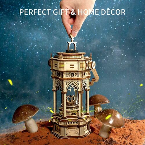 ROKR 7-Kits 3D Wooden Puzzle Mechanical Music Box DIY Xmas Gifts Toys for Adult - Picture 91 of 94