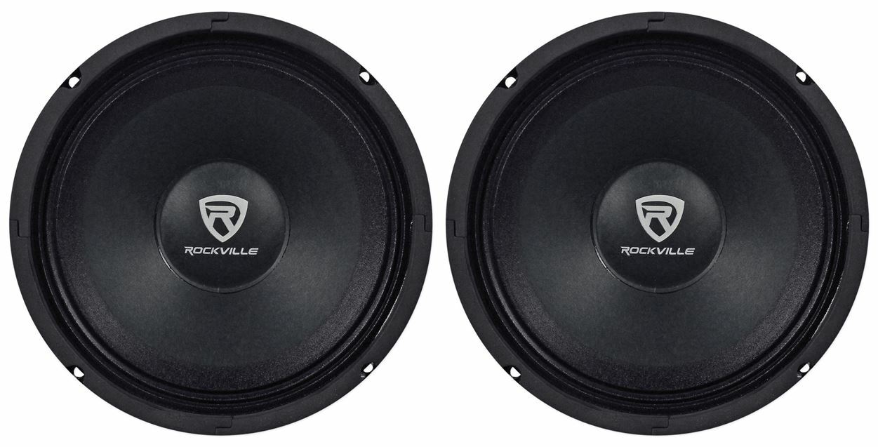 2 Автомобильные динамики Rockville RM88PRO 8 8 Ом 600 Вт SPL Среднечастотные динамики среднего уровня 8490₽