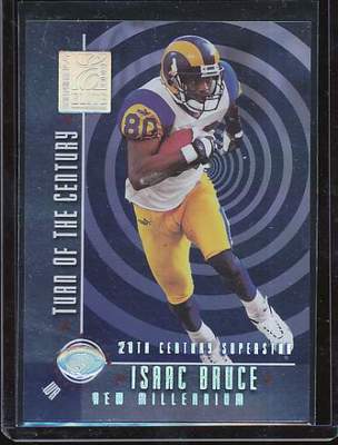 ISAAC BRUCE 2000 DONRUSS ELITE TOTC 0080/1000 JERSEY #, COOL 1000-1 ODDS