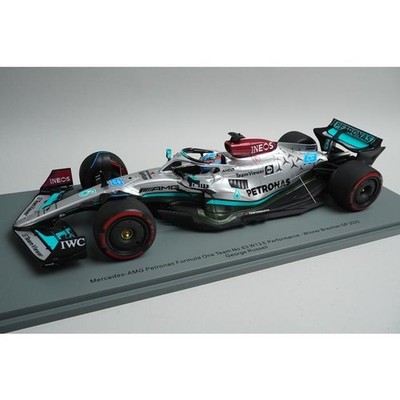 Spark 18S777 Mercedes AMG W13 Brazil GP Winner 2022 #63 G Russell 1/18