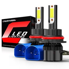 For Ford F150 F250 F350 1987 1988 1989 1990 1991 LED Headlight Bulbs Kit