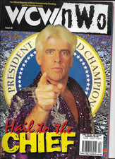 LOT OF 3  1999 WCW Magazines LUGER FLAIR Top 50 of the Decade + Andre Giant DVD