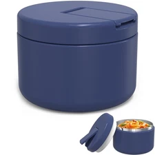 12oz Kids Soup Thermo for Hot Food Insulated Vacuum Food Jar with Buckle Lid,...