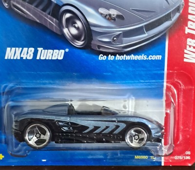 2008 Hot Wheels Web Trading Cars  MX48 Turbo 