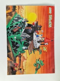 Lego Vintage Set System Castle 6082 Fire Breathing Fortress, with instructions