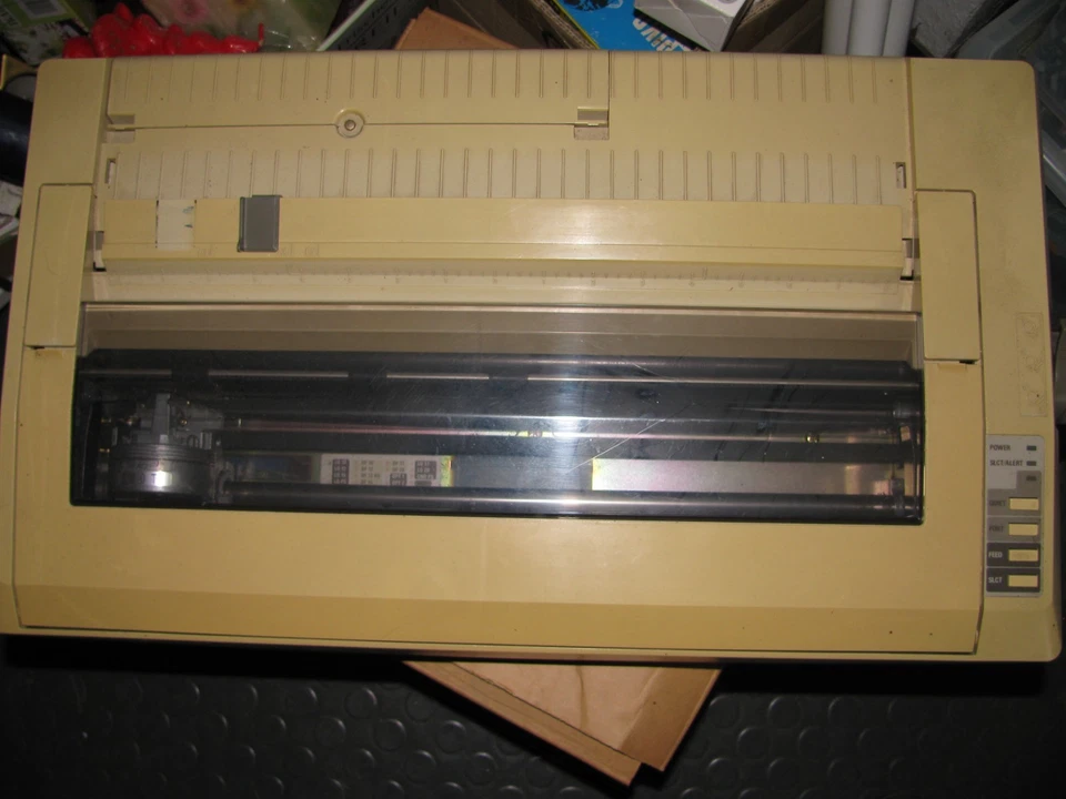 352| Atari Set mit Computer 1040ST, Monitor SM124 und Drucker NEC Pin Writer P7 - Bild 4 von 4