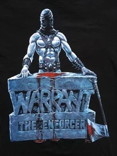 Warrant THE ENFORCER Black Cotton Shirt Unisex Concert S-5XL CM810