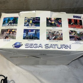 Sega Saturn Console Bundle USA Lot: OWM Controller, Wires, Tested