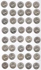 Roll of Forty (40) 1940's -1964 Washington Quarters 90% Silver AVG or Better