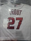 Mike Trout Angels Signed And Inscribed Framed Jersey MLB COA
