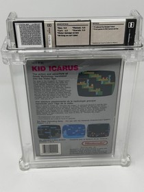 Kid Icarus NES Wata 5.5 CIB Canada Variant Hangtab Gloss Sticker Seal