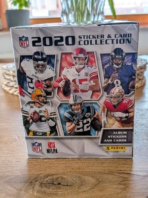 Panini 2020 NFL Box Sticker Card Collection 50 Packets Selaed Justin Herbert RC