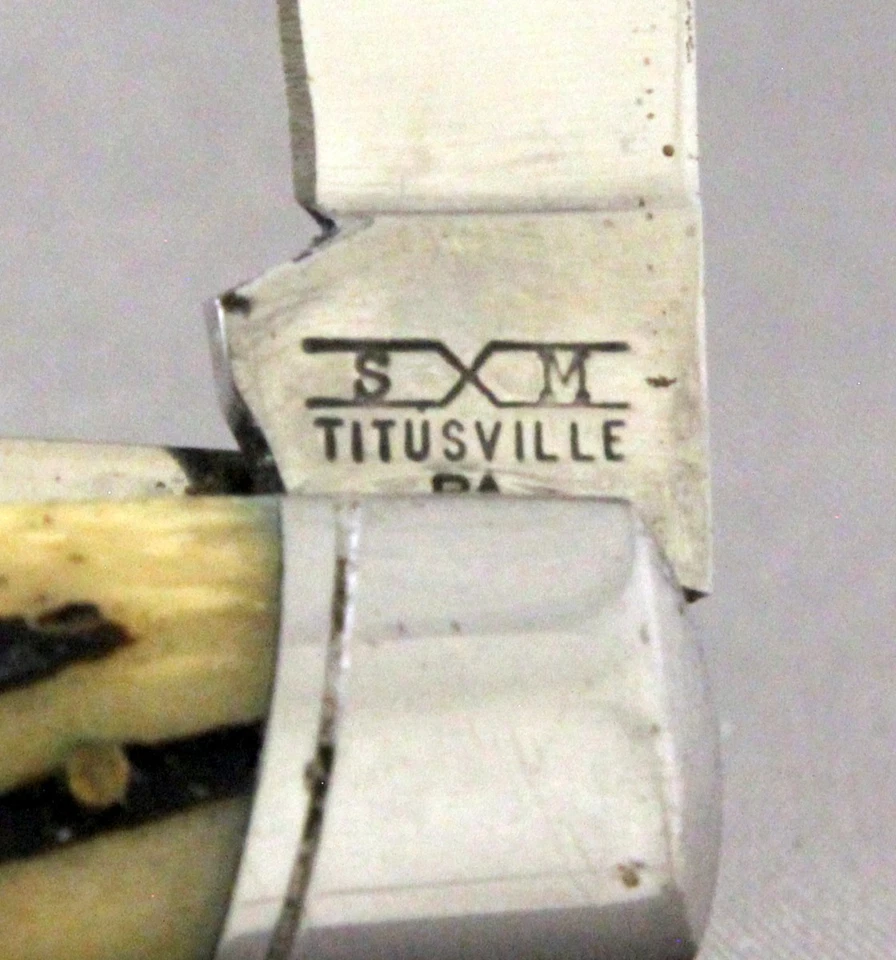 Cuchillo Stockman SCHATT & MORGAN de Daniels Family @ Queen, asas de hueso, 2012-2018 Foto 4 de 4