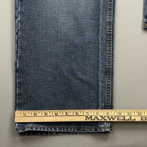 Vintage US Polo Assn Jeans Mens 34x32 34x31 Dark Wash Baggy Skate Jorts Y2K - Picture 5 of 15