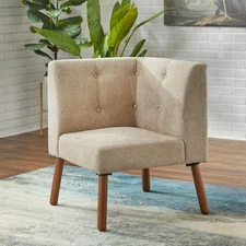 Playmate Corner Chair Beige - Buylateral
