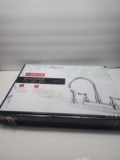 Delta Windemere Two Handle Kitchen Faucet Stainless