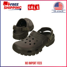 Crocs Unisex Offroad Sport Clogs Walnut Shoe ...