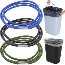 Trash Can Rubber Bands Set of 3,Garbage Can Bands Elastic for 13 to 30 Gallon Ga