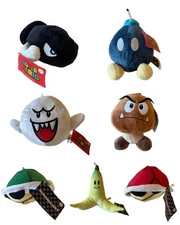 New Super Mario Enemy Plush 7" Assorted Nintendo Mario Kart Good Stuff