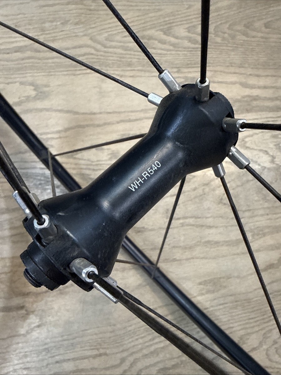 Shimano WH-R540 Road Bike Wheelset 700c 130/100mm QR 8-10s Rim