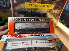 🚂 LIONEL 6-16926 FRISCO & 6-9333 SOUTHERN PACIFIC PIGGYBACK FLATCAR NEW💥 L1736