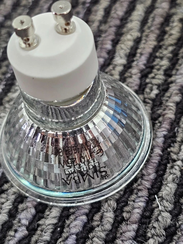 (QTY 12) Simba Lighting GU10 25W NP5 Candle Warmer ETC Replacement Light Bulb - Image 2 of 4