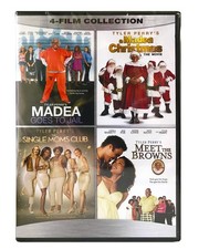 Tyler Perry 4 Film Collection DVD - Madea Goes to Jail / A Madea Christmas /...