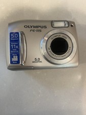 Olympus FE-115 Digital Camera 5MP Not Tested