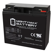 Mighty Max 12V 18AH F2 Replacement Battery Compatible with Jump n Carry JNC660