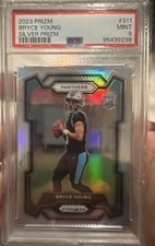 2023 Panini Prizm Rookies Bryce Young #311 Silver Prizm (RC)