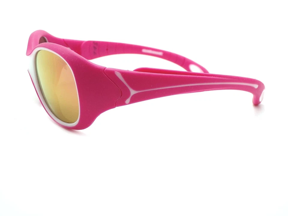 Cebe S'Kimo Enfants Lunettes de Soleil 1-2 Ans Rose Blanc/Rose Miroir Verres - Photo 2/4