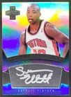 2012-13 Panini Innovation Sean Elliott Innovative Ink Auto Pistons NS6