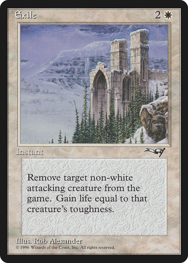 Exile (HP) Alliances ALL Magic MTG