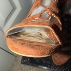 Sam Edelman Santina Cinnamon Suede Lace Wedge Vintage  Sz7  BRAND NEW WITH BOX — photo 10