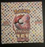 Pokemon Card Scarlet & Violet Booster Box Pokemon 151 sv2a Japanese - NEW Sealed