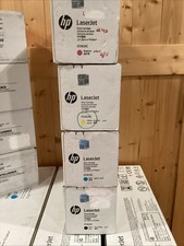 GENUINE HP 508X Toner Set, CF360XC CF361XC CF362XC CF363XC Factory Sealed