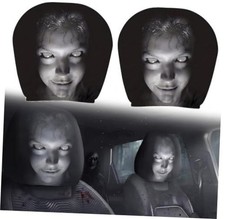 Scary Ghost Face Headrest Covers for Cars, Ghost Face Headrest Covers B