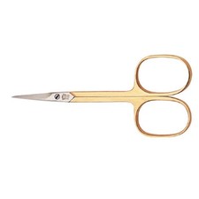 Nippes Solingen Forbici per cuticole, placcate oro 1 pz