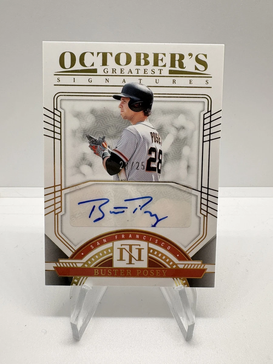 Buster Posey Autograph Baseball Cards for sale | eBay
