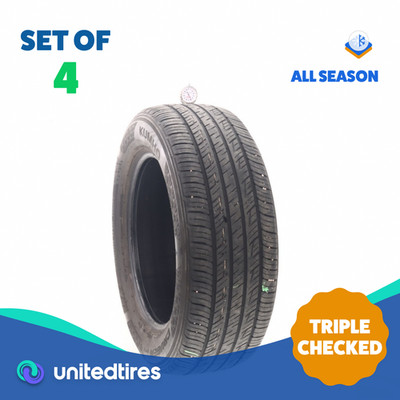 Set of (4) Used 255/60R18 Kumho Crugen HP71 108H - 6-7.5/32 (13TI7)