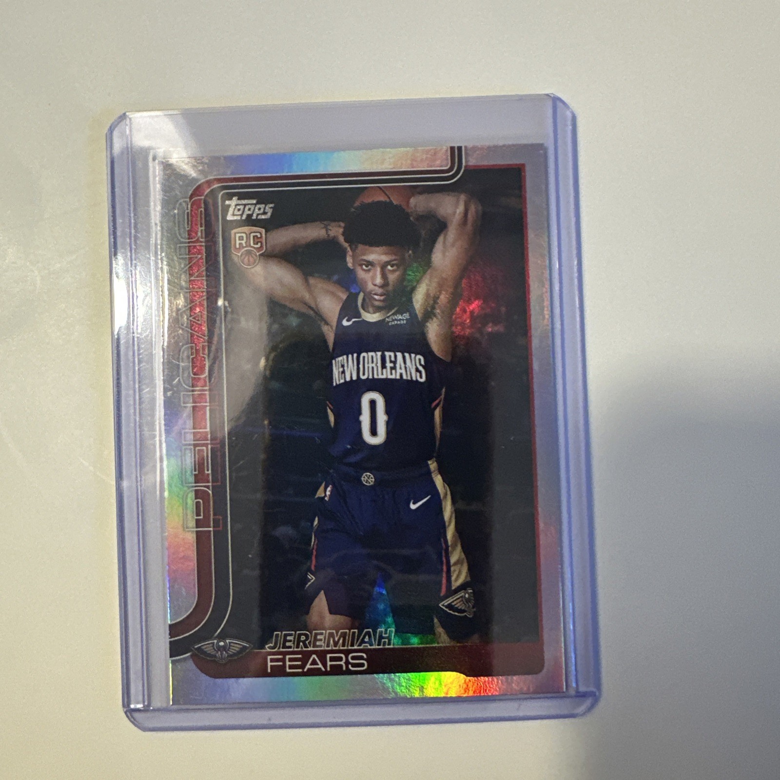 2025-26 Topps - Jeremiah Fears #207 Rainbow Foilboard (RC)