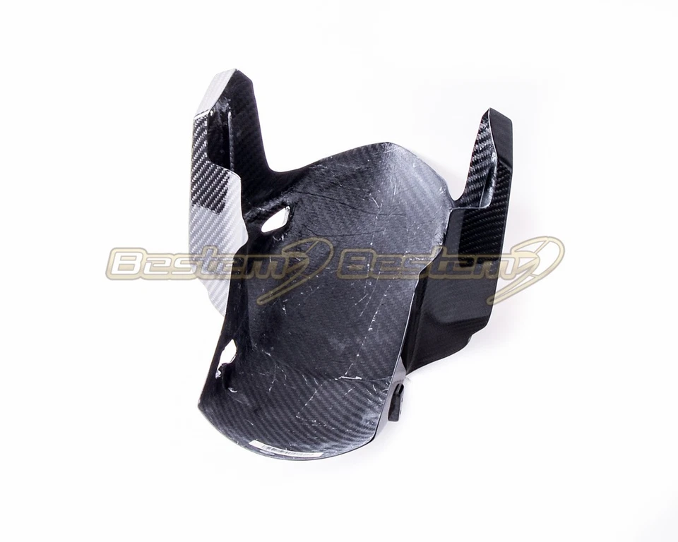 Guardabarros delantero de fibra de carbono Kawasaki Z H2/SE 2020-2024 carenado sarga Foto 4 de 4