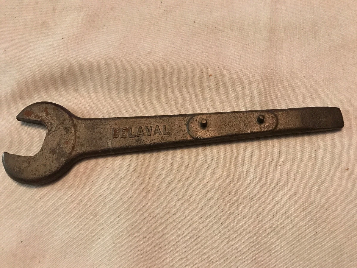 Delaval Vintage Cast Iron Wrench eBay