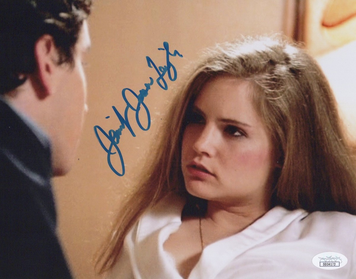 JENNIFER JASON LEIGH Signed Fast Times at Ridgemont High 8x10
