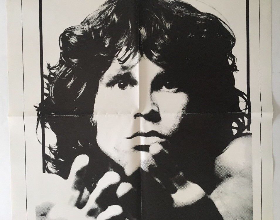 Original Vintage Poster Jim Morrison American Poet The Doors