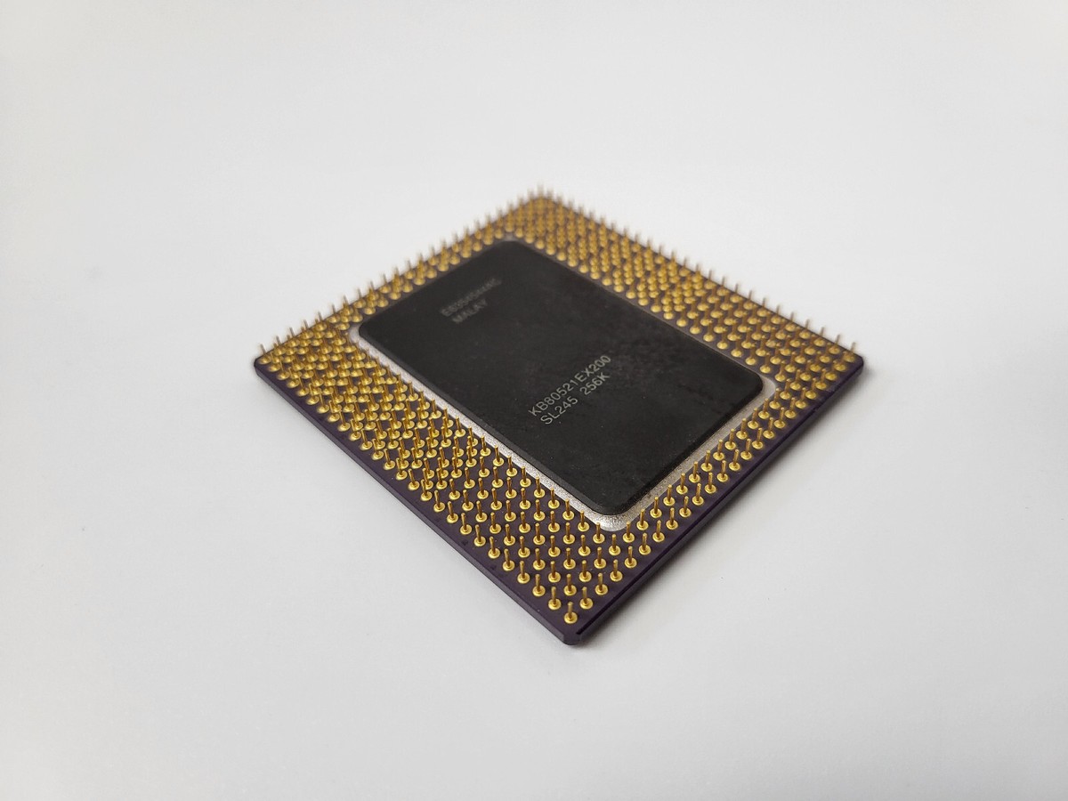 Vintage Intel Pentium Pro KB80521EX200 SL245 Processor CPU 200MHz