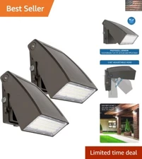 Energy-Efficient 60W LED Outdoor Lights, Full Cut-Off & Waterproof Design
